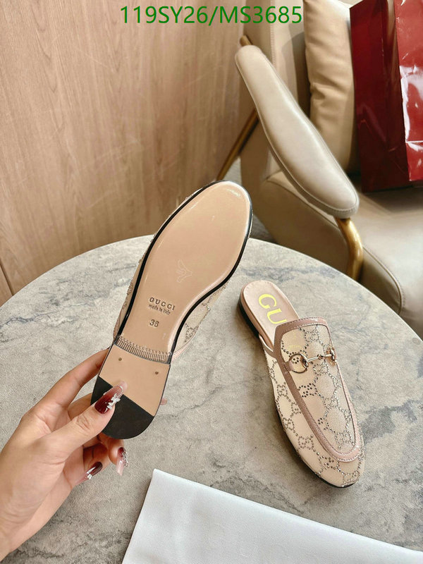 Gucci-Women Shoes Code: MS3685 $: 119USD