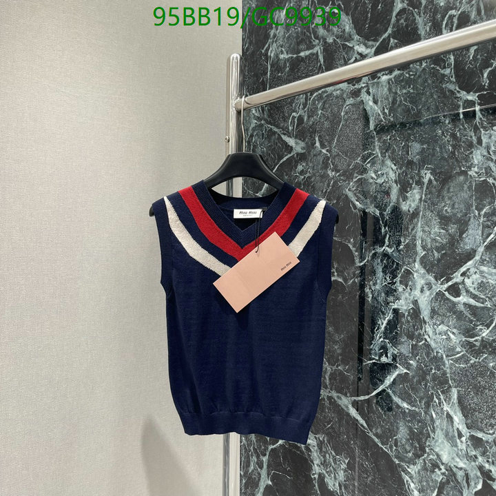 MIUMIU-Clothing Code: GC9939 $: 95USD