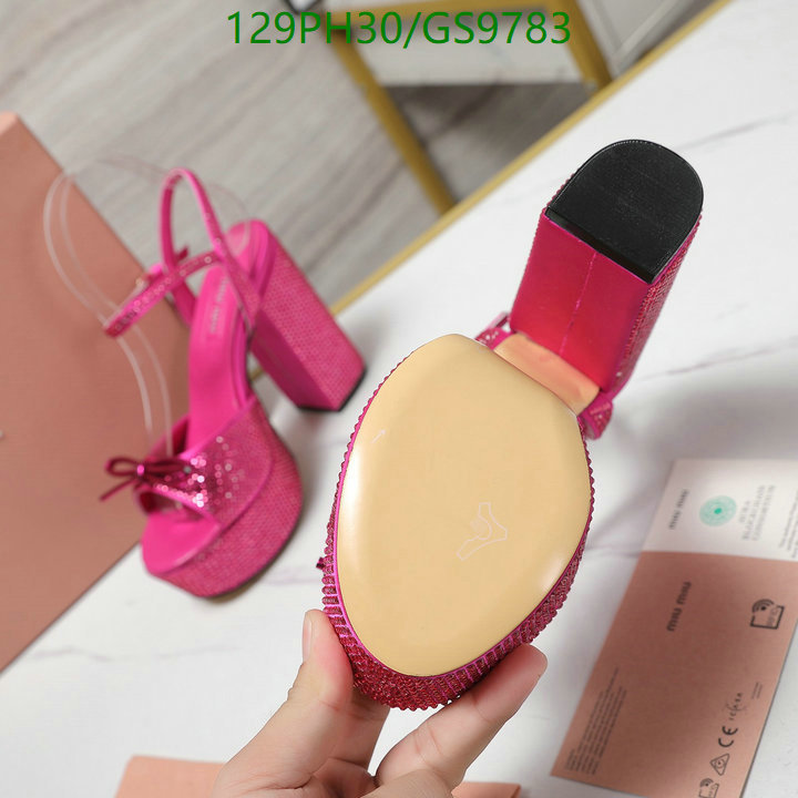 Miu Miu-Women Shoes Code: GS9783 $: 129USD