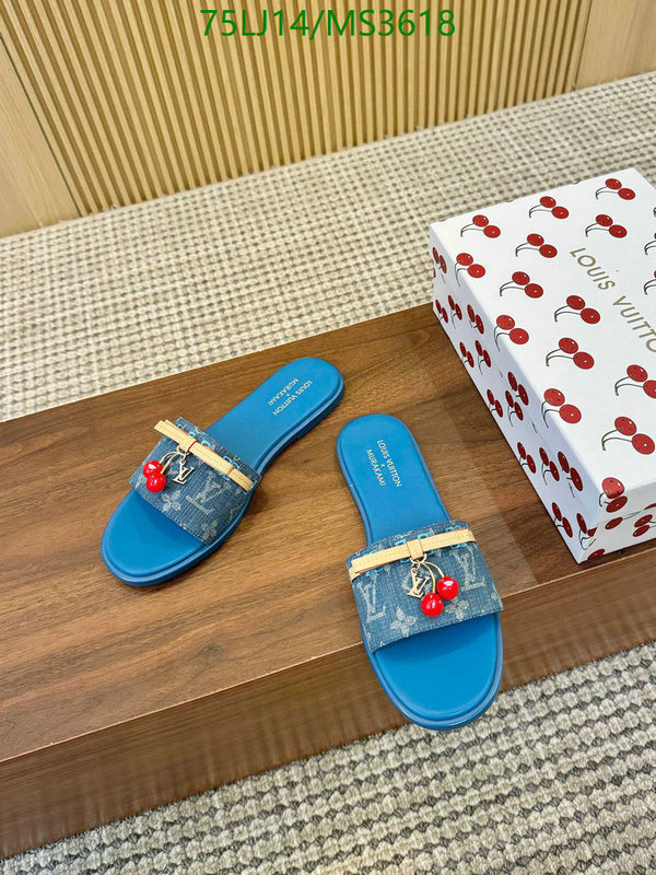 LV-Women Shoes Code: MS3618 $: 75USD