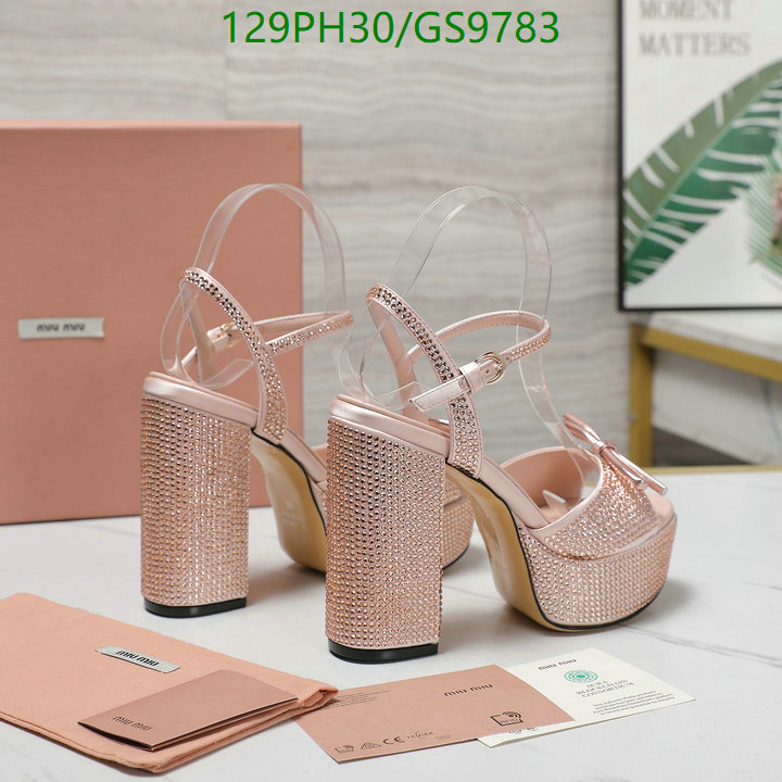 Miu Miu-Women Shoes Code: GS9783 $: 129USD