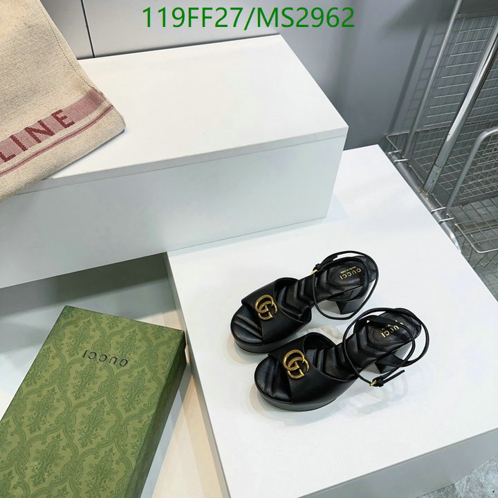 Gucci-Women Shoes Code: MS2962 $: 119USD