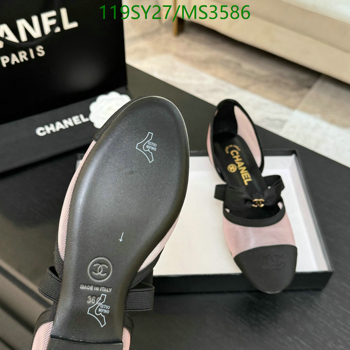 Chanel-Women Shoes Code: MS3586 $: 119USD