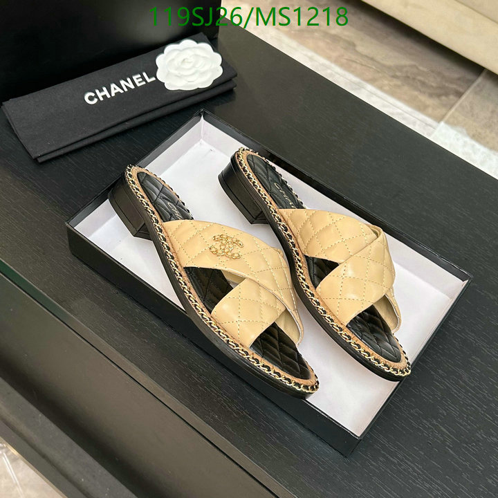 Chanel-Women Shoes Code: MS1218 $: 119USD