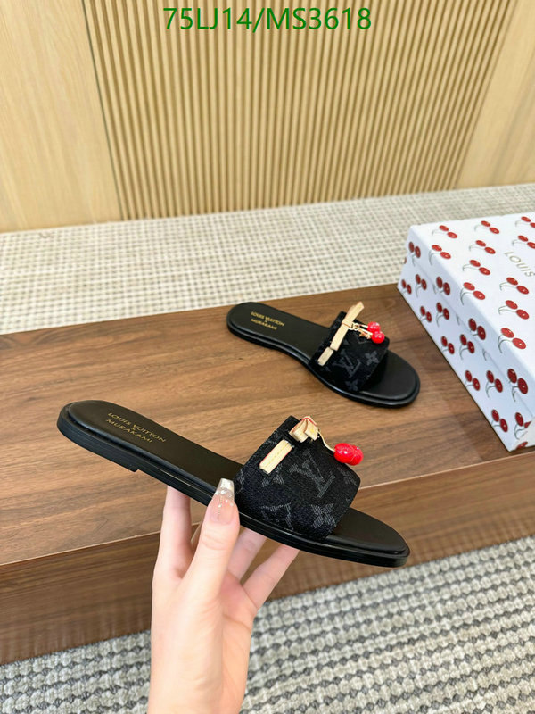 LV-Women Shoes Code: MS3618 $: 75USD