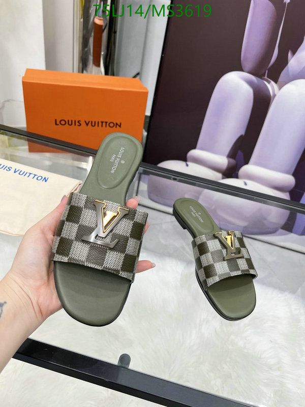 LV-Women Shoes Code: MS3619 $: 75USD