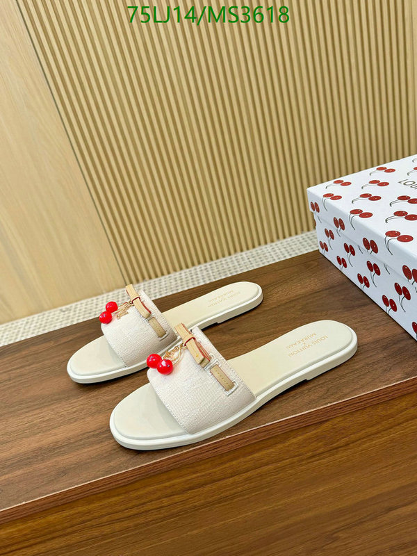 LV-Women Shoes Code: MS3618 $: 75USD