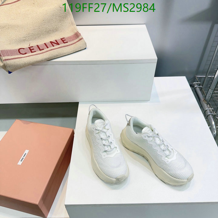 Miu Miu-Women Shoes Code: MS2984 $: 119USD