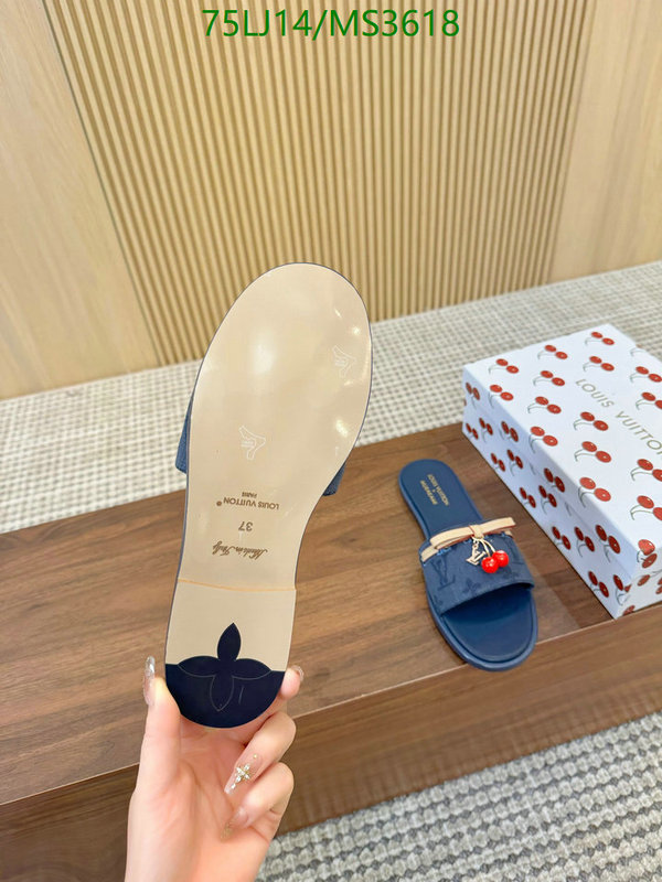 LV-Women Shoes Code: MS3618 $: 75USD