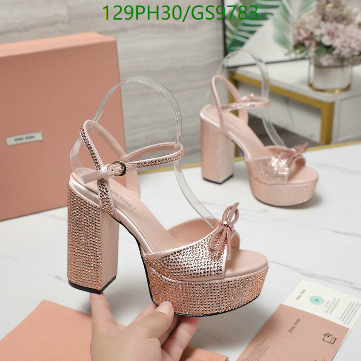 Miu Miu-Women Shoes Code: GS9783 $: 129USD