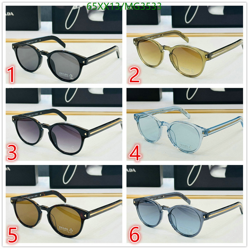 Prada-Glasses Code: MG3533 $: 65USD