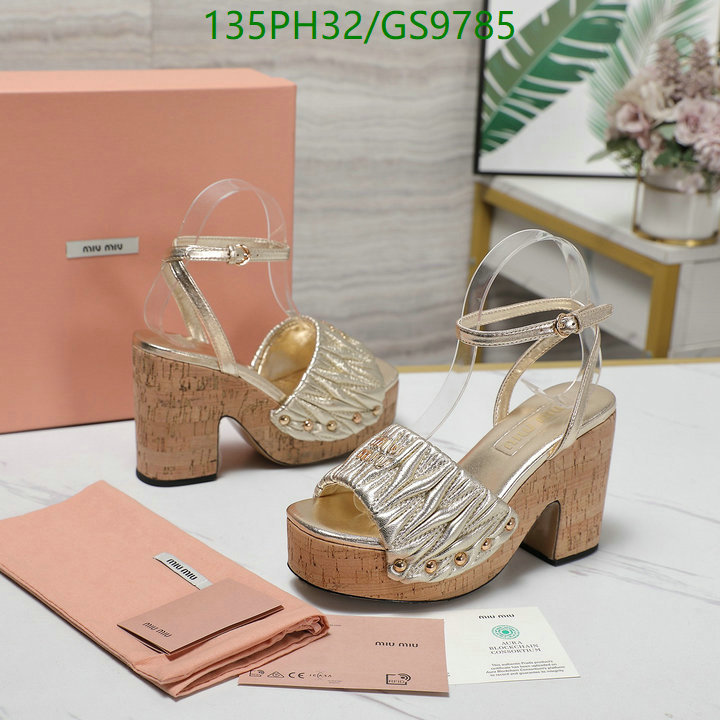 Miu Miu-Women Shoes Code: GS9785 $: 135USD