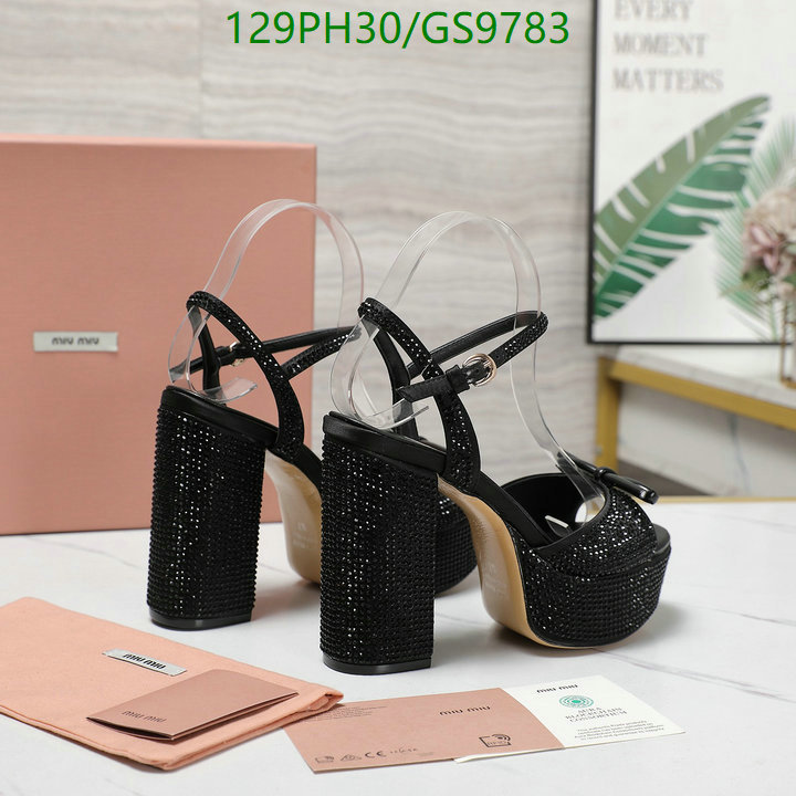 Miu Miu-Women Shoes Code: GS9783 $: 129USD
