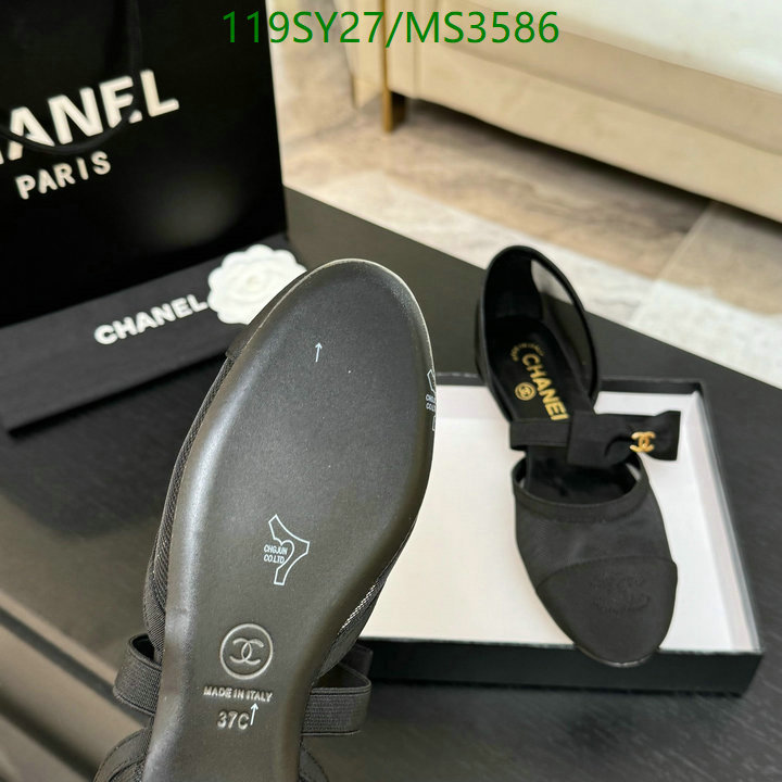 Chanel-Women Shoes Code: MS3586 $: 119USD