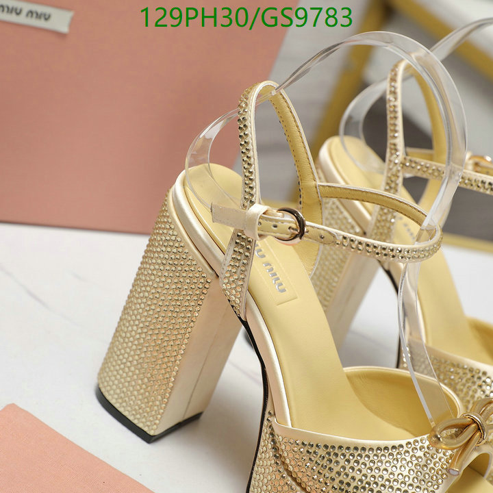 Miu Miu-Women Shoes Code: GS9783 $: 129USD