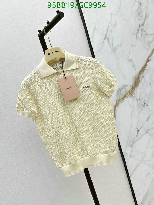 MIUMIU-Clothing Code: GC9954 $: 95USD