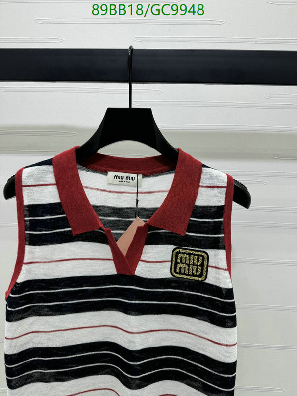 MIUMIU-Clothing Code: GC9948 $: 89USD