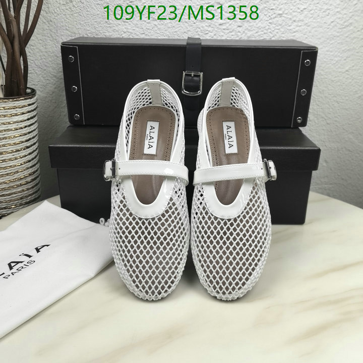 ALAIA-Women Shoes Code: MS1358 $: 109USD