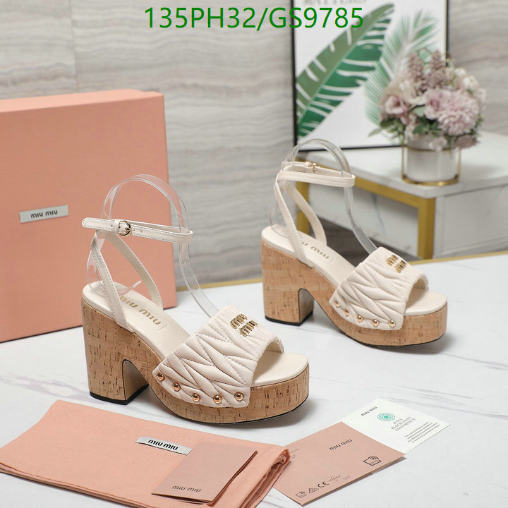 Miu Miu-Women Shoes Code: GS9785 $: 135USD
