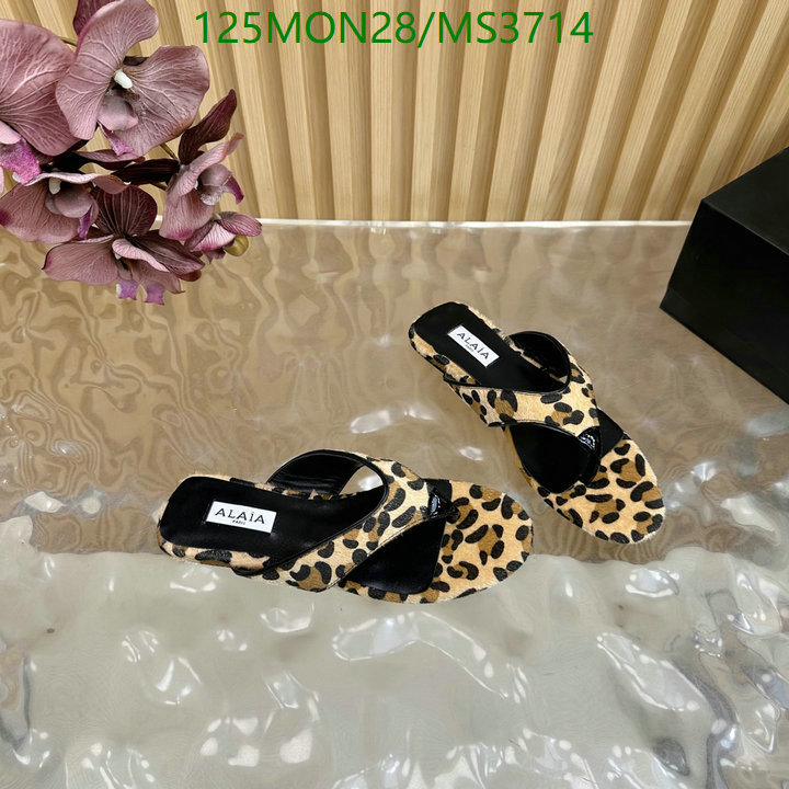 ALAIA-Women Shoes Code: MS3714 $: 125USD