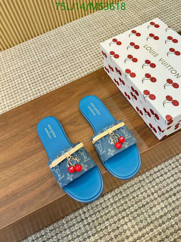 LV-Women Shoes Code: MS3618 $: 75USD