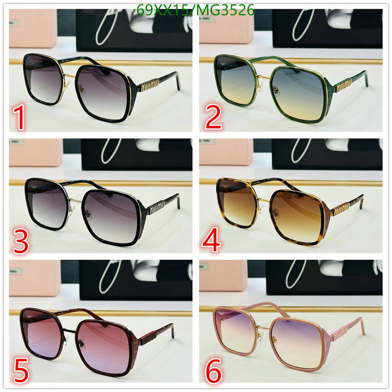 MiuMiu-Glasses Code: MG3526 $: 69USD