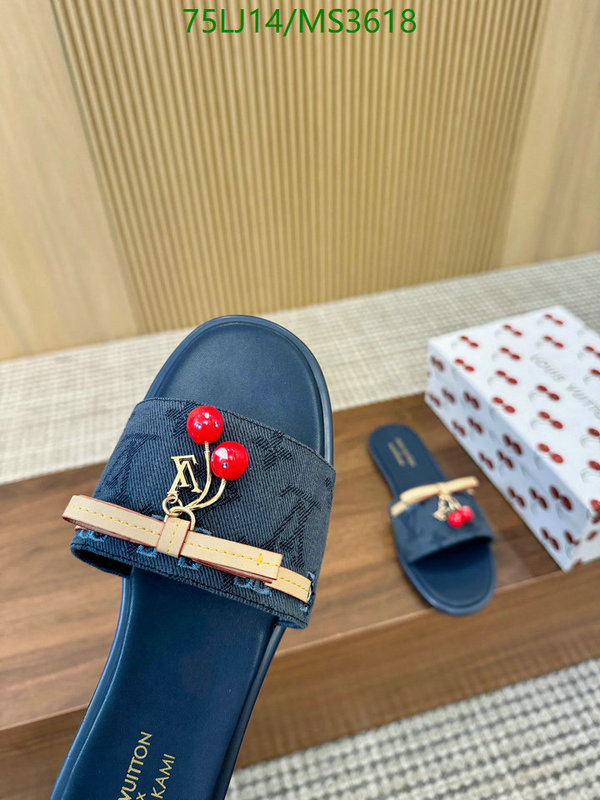 LV-Women Shoes Code: MS3618 $: 75USD