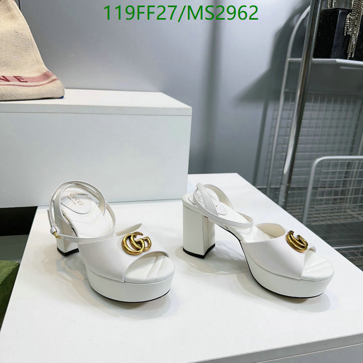 Gucci-Women Shoes Code: MS2962 $: 119USD