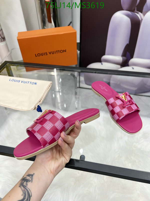 LV-Women Shoes Code: MS3619 $: 75USD