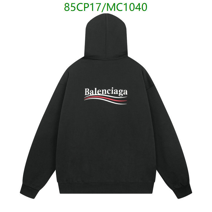 Balenciaga-Clothing Code: MC1040 $: 85USD