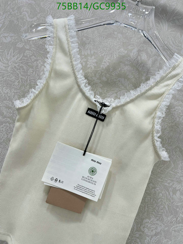 MIUMIU-Clothing Code: GC9935 $: 75USD