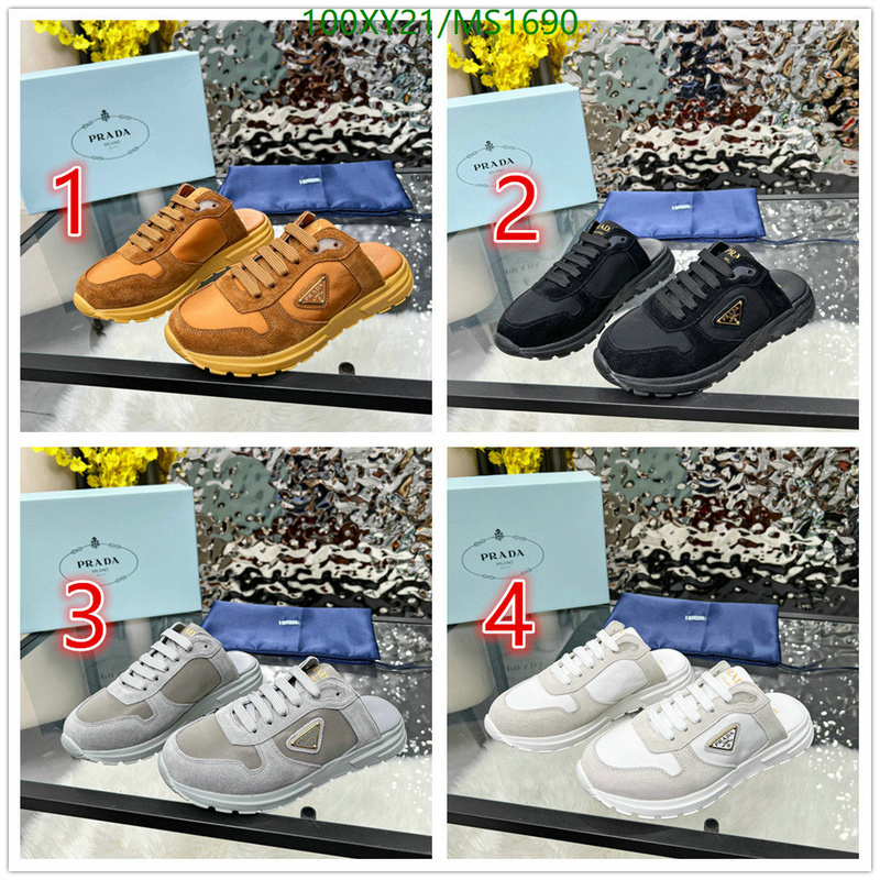 Prada-Women Shoes Code: MS1690 $: 100USD