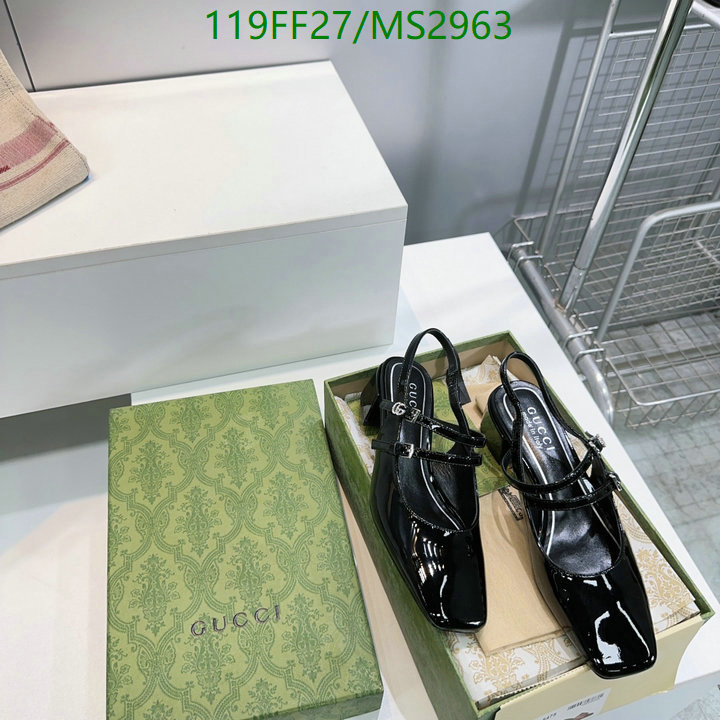 Gucci-Women Shoes Code: MS2963 $: 119USD