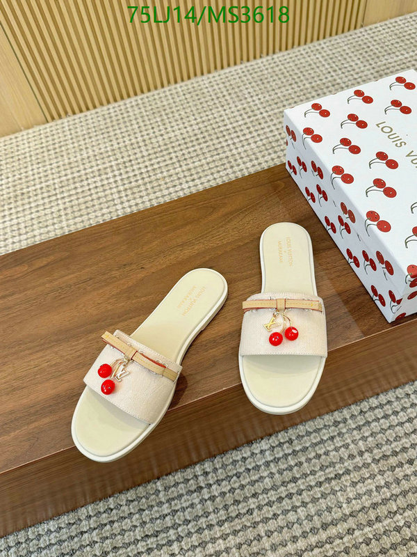 LV-Women Shoes Code: MS3618 $: 75USD
