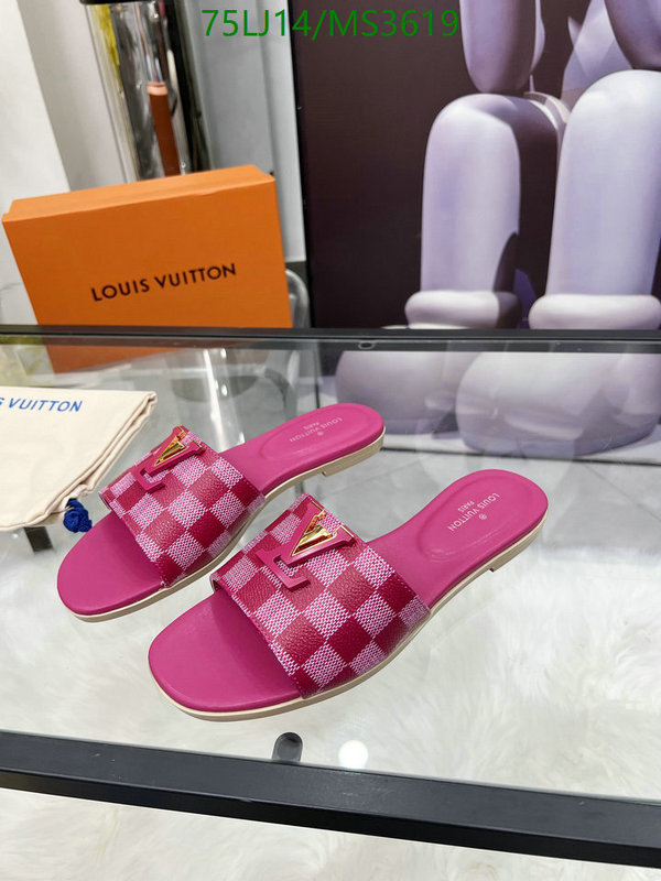 LV-Women Shoes Code: MS3619 $: 75USD