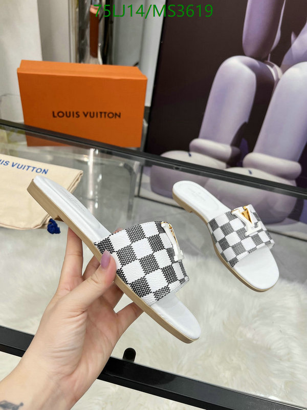 LV-Women Shoes Code: MS3619 $: 75USD