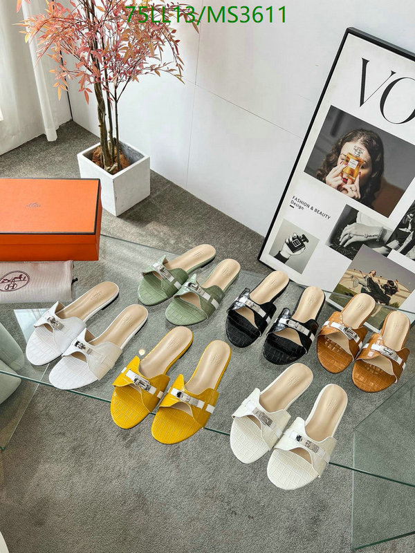 Hermes-Women Shoes Code: MS3611 $: 75USD