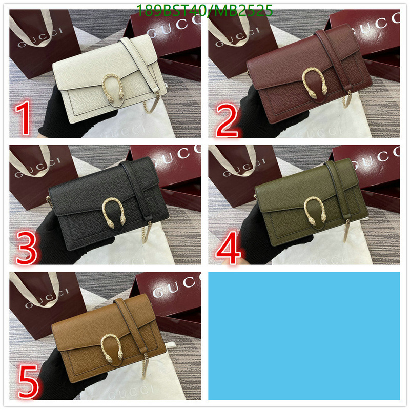 Gucci-Bag-Mirror Quality Code: MB2525 $: 189USD