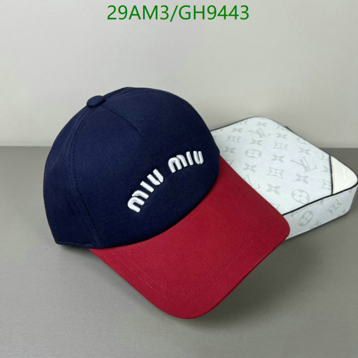 Miu Miu-Cap(Hat) Code: GH9443 $: 29USD