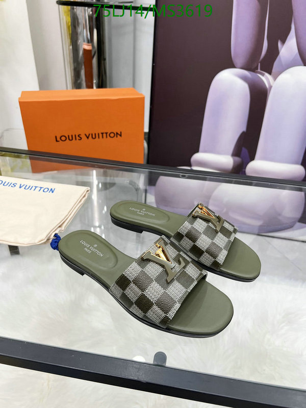 LV-Women Shoes Code: MS3619 $: 75USD