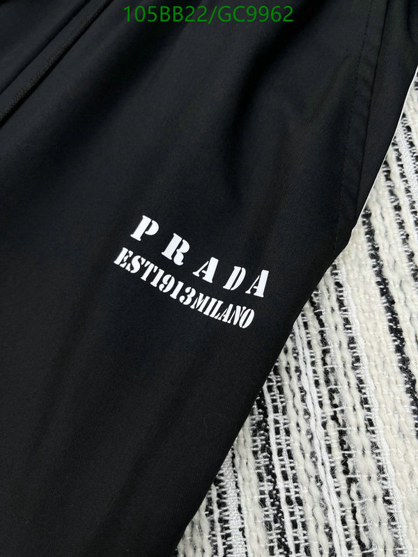 Prada-Clothing Code: GC9962 $: 105USD