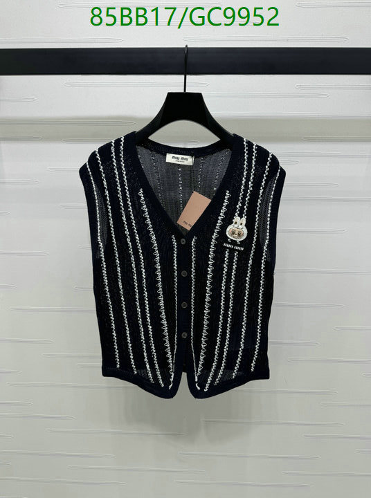 MIUMIU-Clothing Code: GC9952 $: 85USD