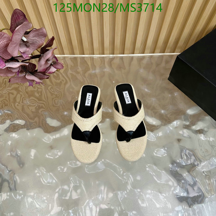 ALAIA-Women Shoes Code: MS3714 $: 125USD