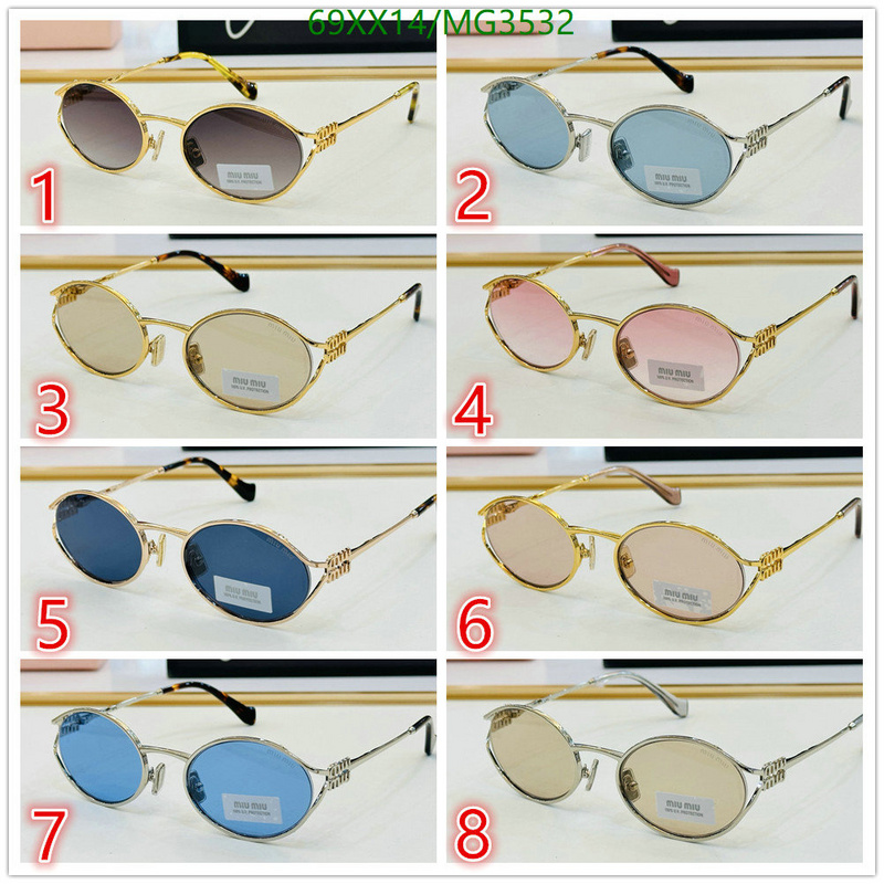 MiuMiu-Glasses Code: MG3532 $: 69USD