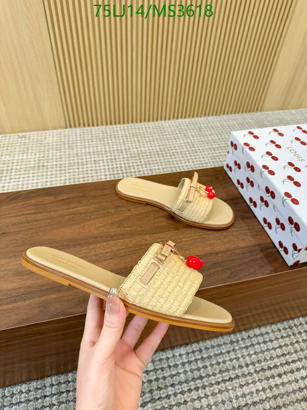 LV-Women Shoes Code: MS3618 $: 75USD