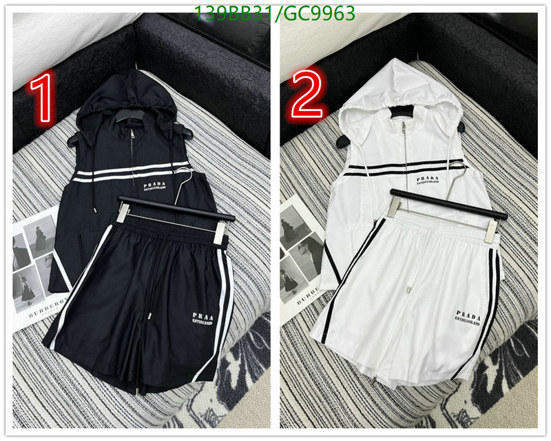 Prada-Clothing Code: GC9963 $: 139USD