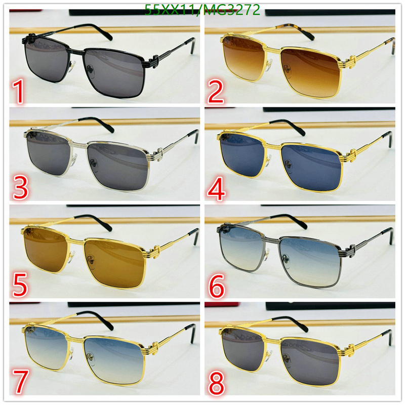 Cartier-Glasses Code: MG3272 $: 55USD