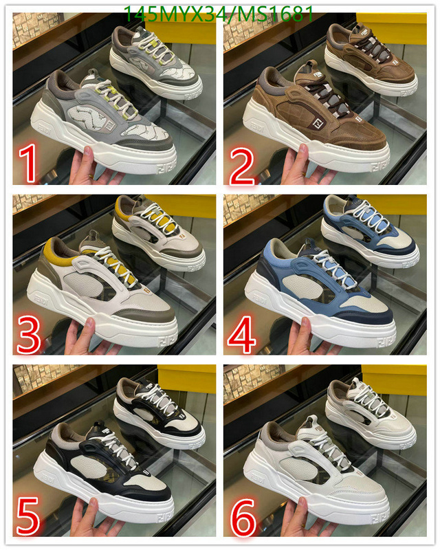 Fendi-Men shoes Code: MS1681 $: 145USD