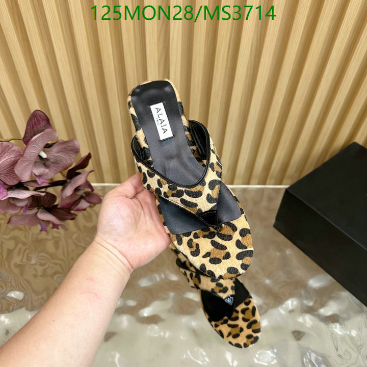 ALAIA-Women Shoes Code: MS3714 $: 125USD