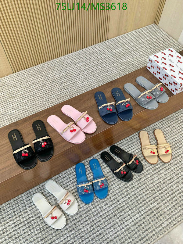 LV-Women Shoes Code: MS3618 $: 75USD